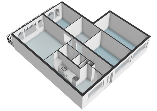 Floorplan - Wipmolen 53, 1035 CX Amsterdam
